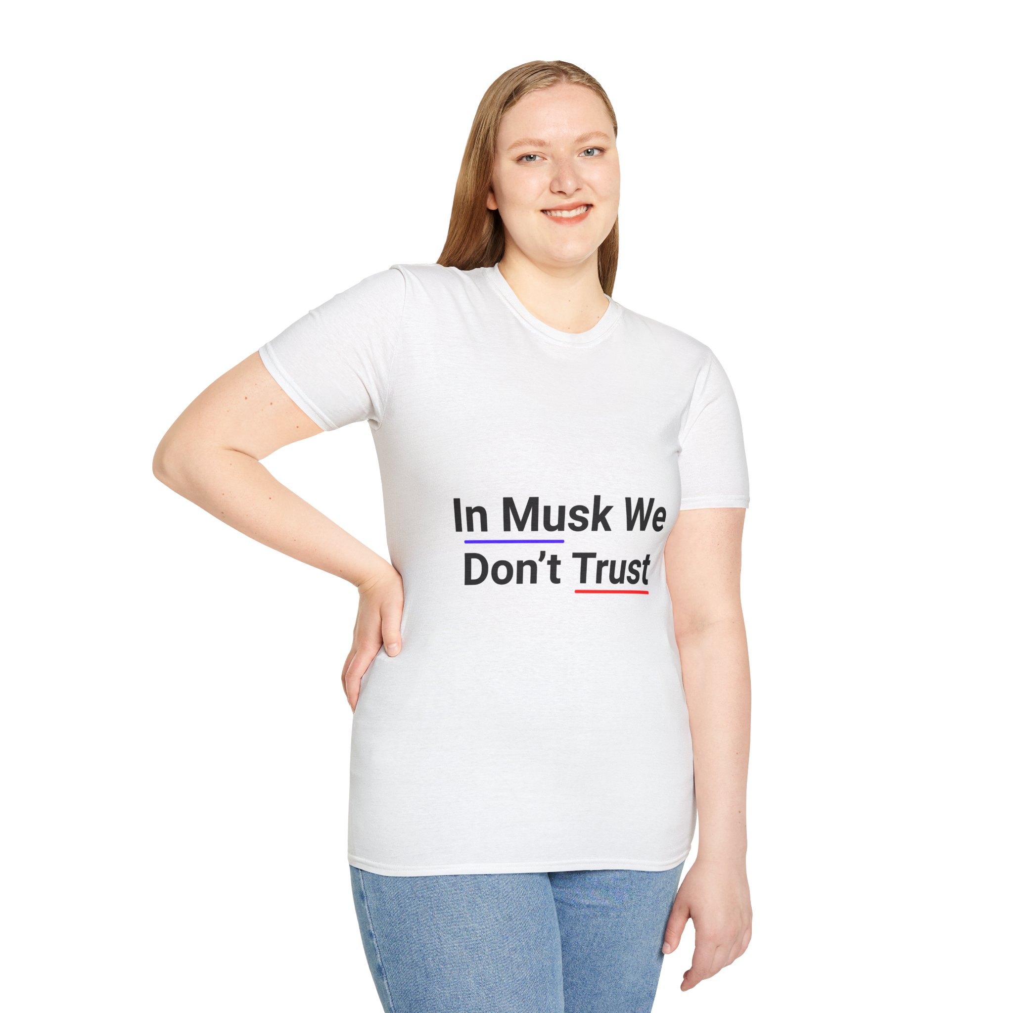 Musk We don't tshirt black